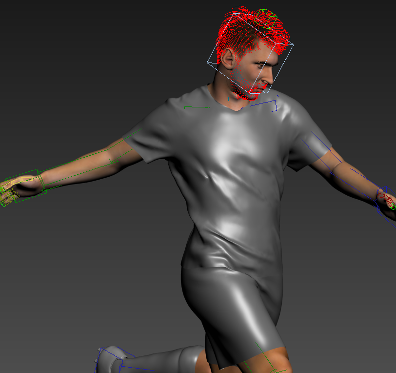 Lionel Messi 3D model_5