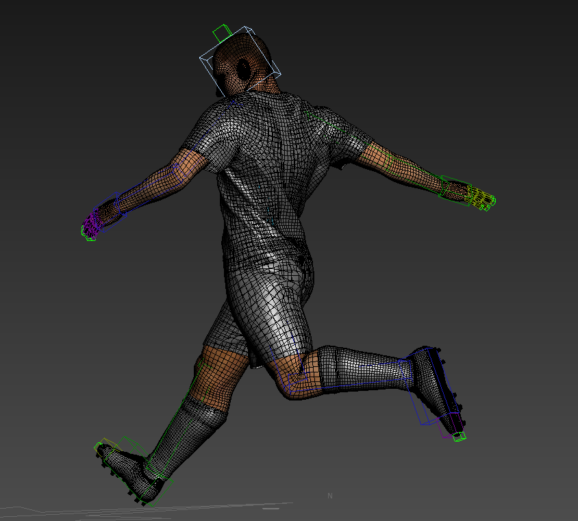 Lionel Messi 3D model_6