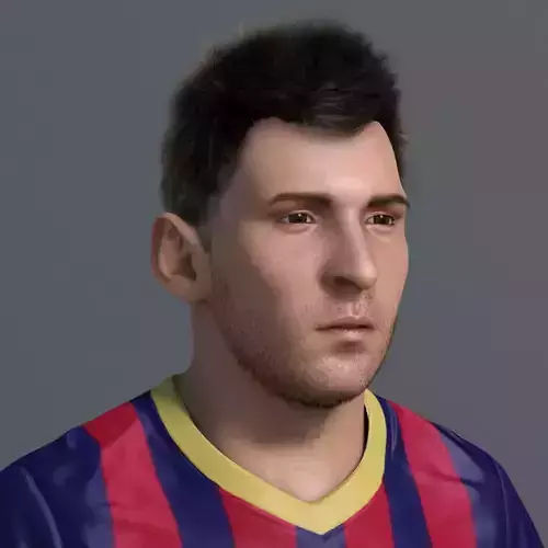 Lionel Messi 3D model
