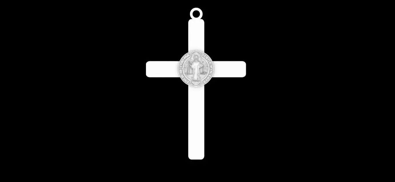 Saint Benedict Crucifix 3D print model