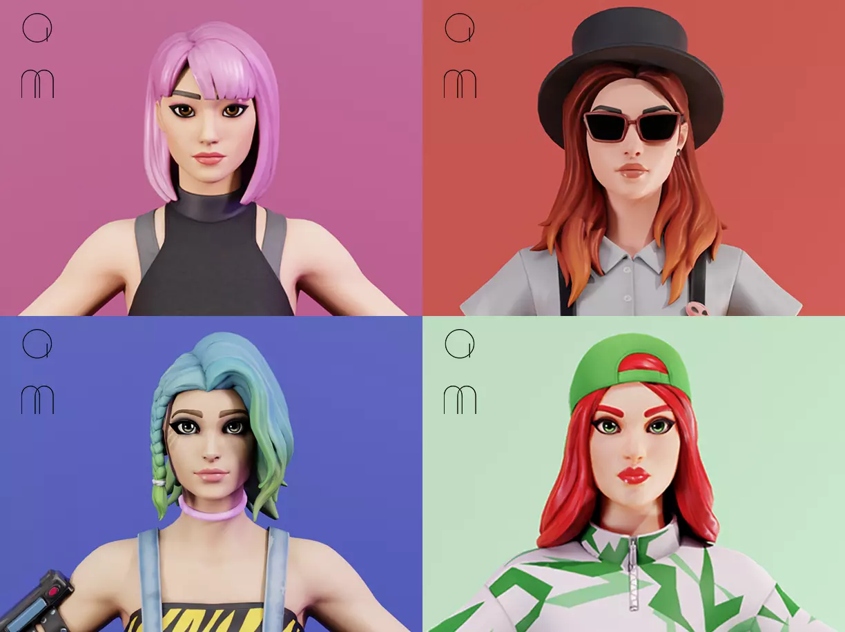 AM Standard Model Pack 1 3D Model Collection_0