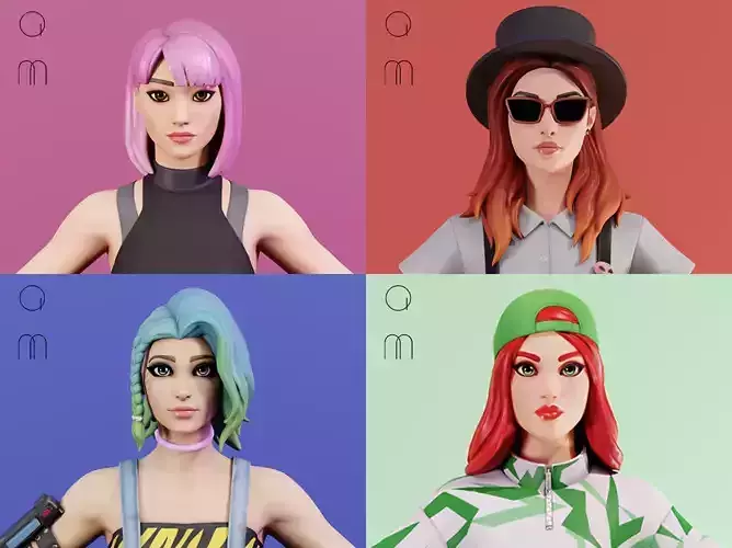 AM Standard Model Pack 1 3D Model Collection