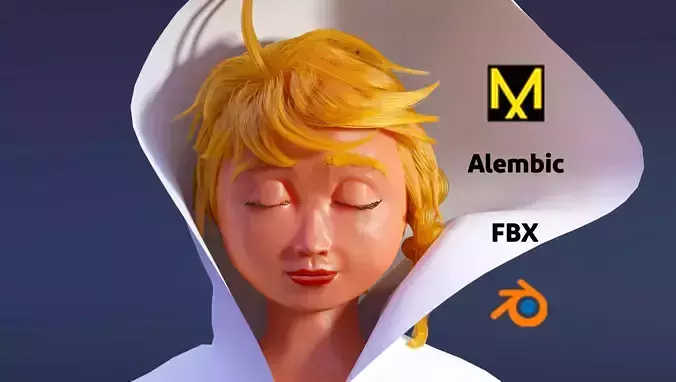 EMMA - the promised neverland character Rigged and animated