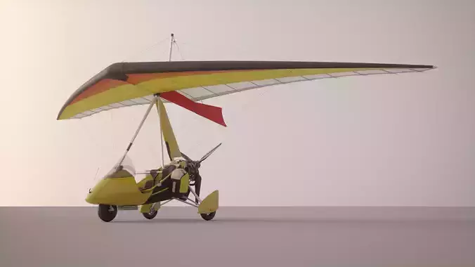 Pegasus Quantum 912 Trike model 3D model
