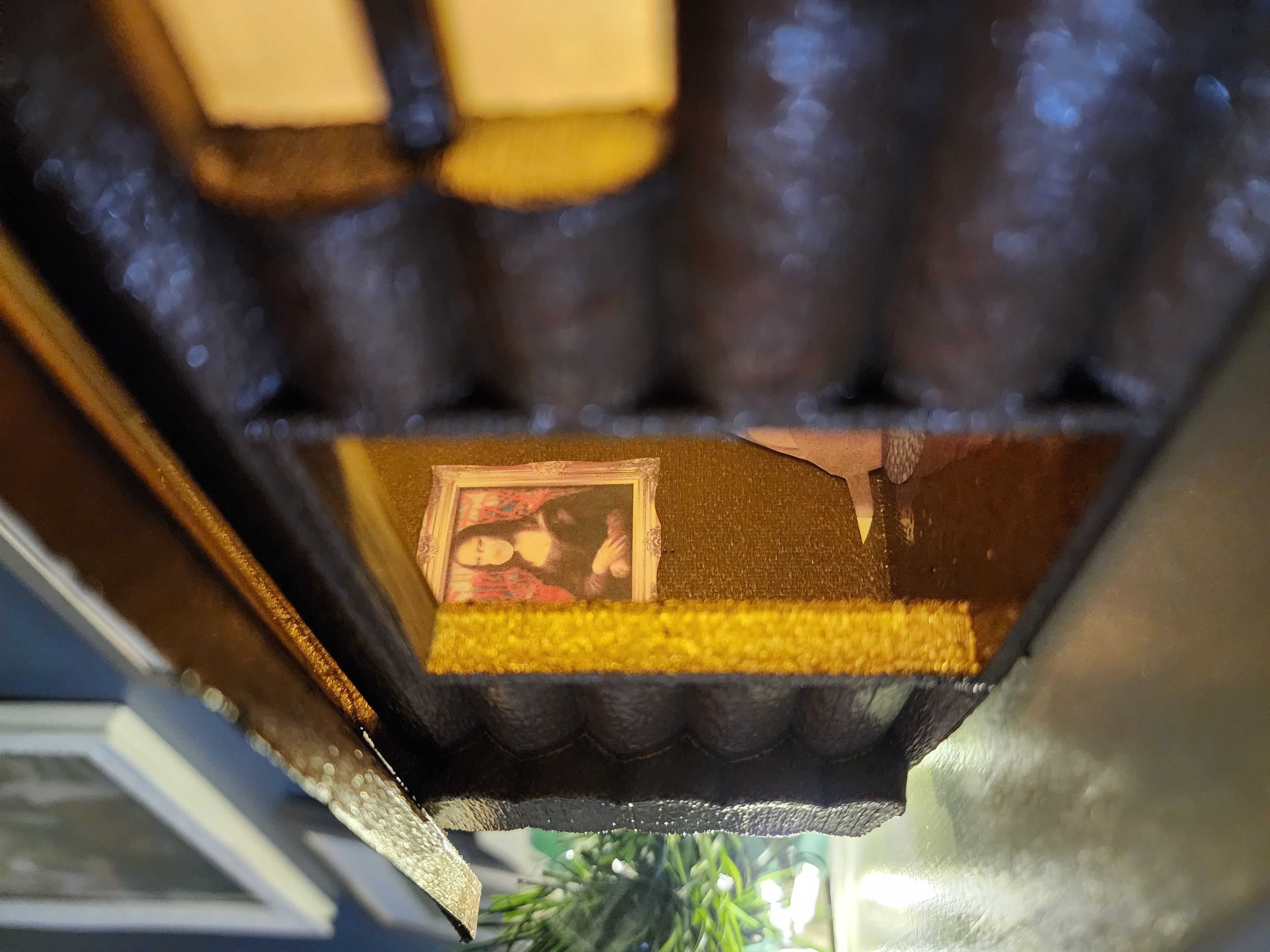 Log Cabin Incense Holder  3D print model_3