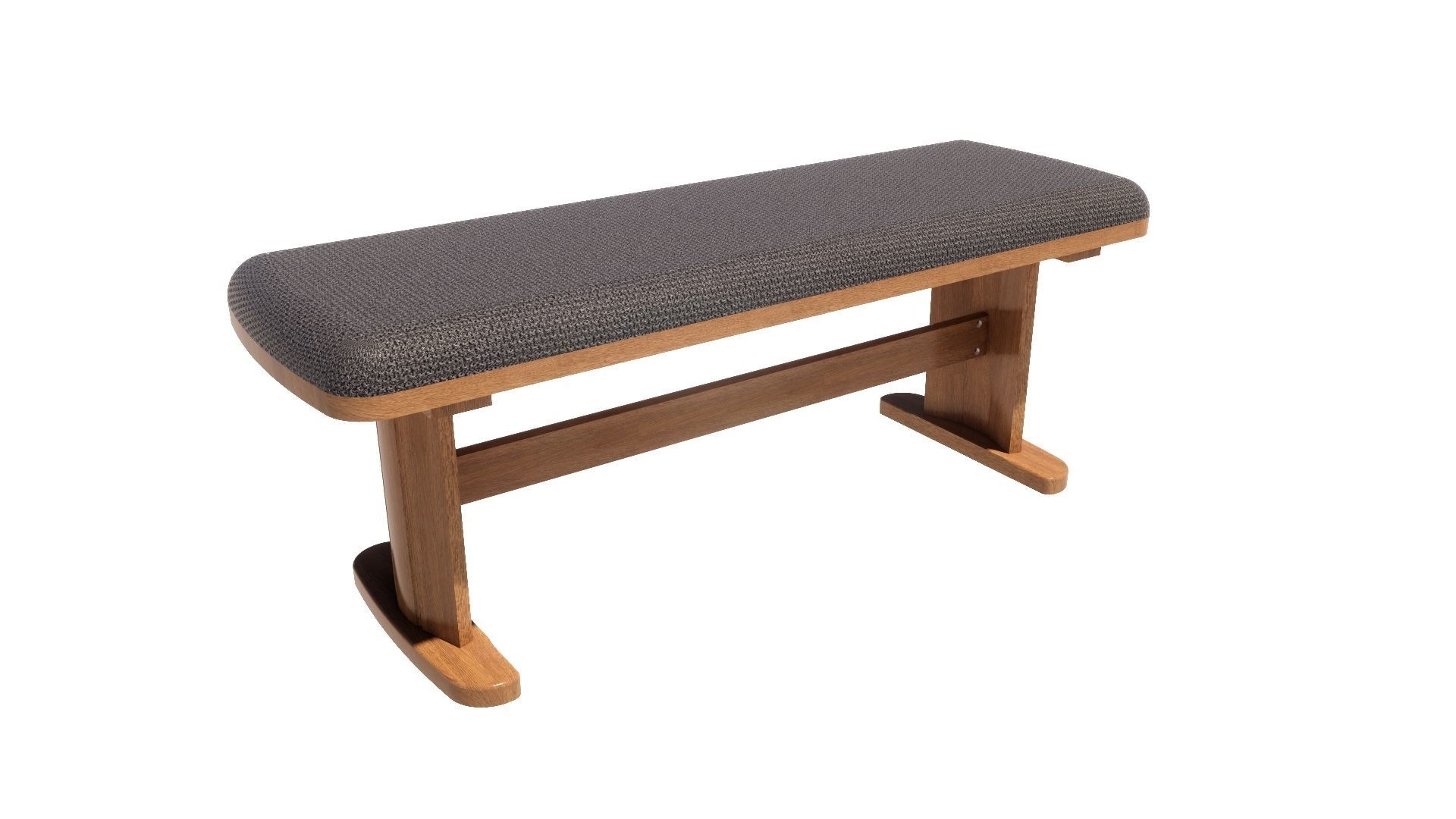 Dining set 4 seat 3D model_11