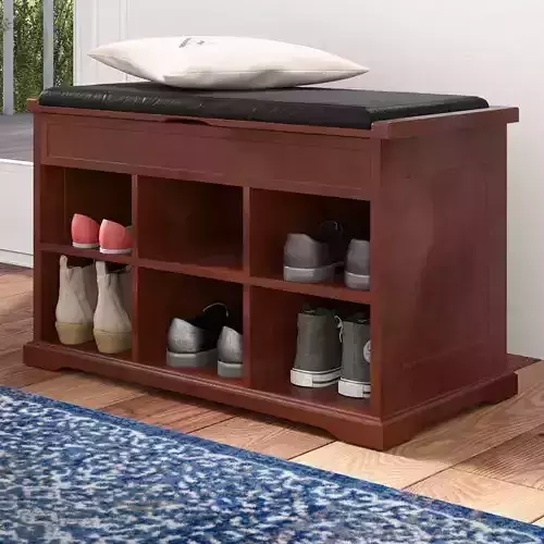 Barrentyne Pair Shoe Storage Bench
