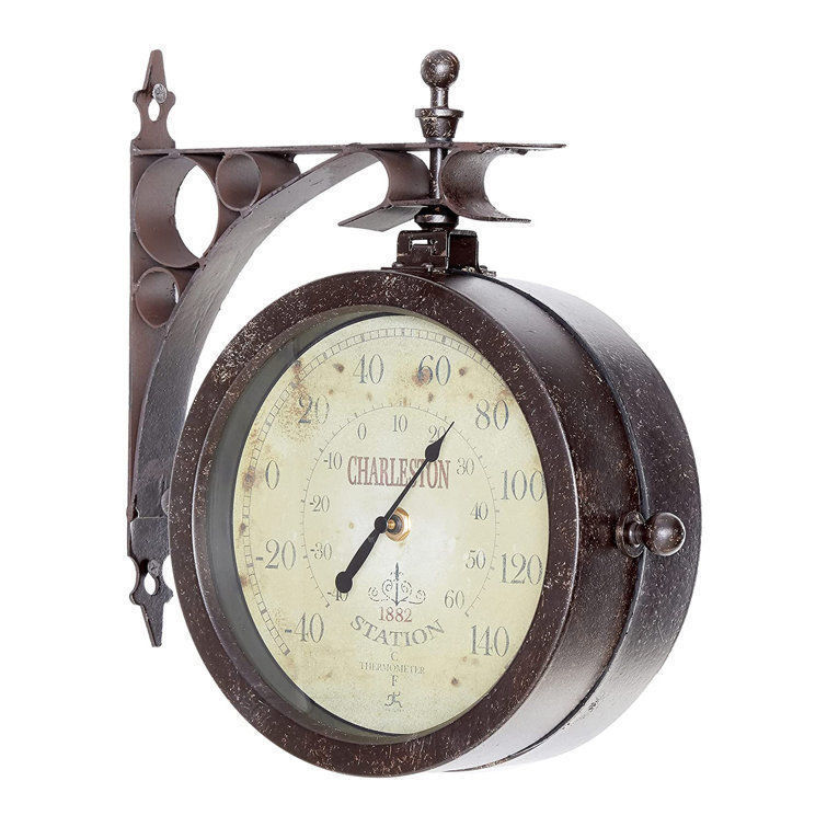 Charleston Outdoor Wall Clock 3D model_4