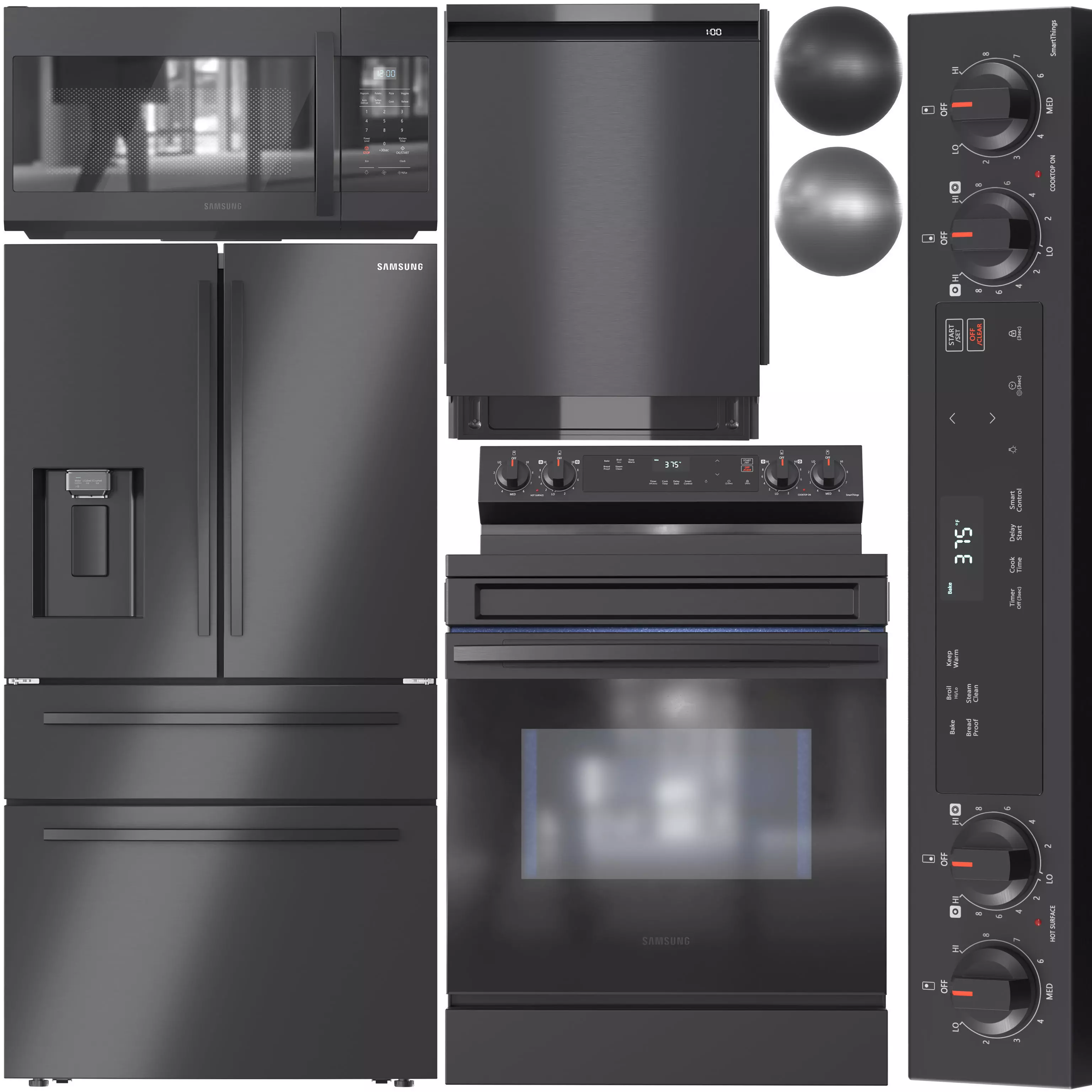 Samsung Appliance Collection 08 3D model