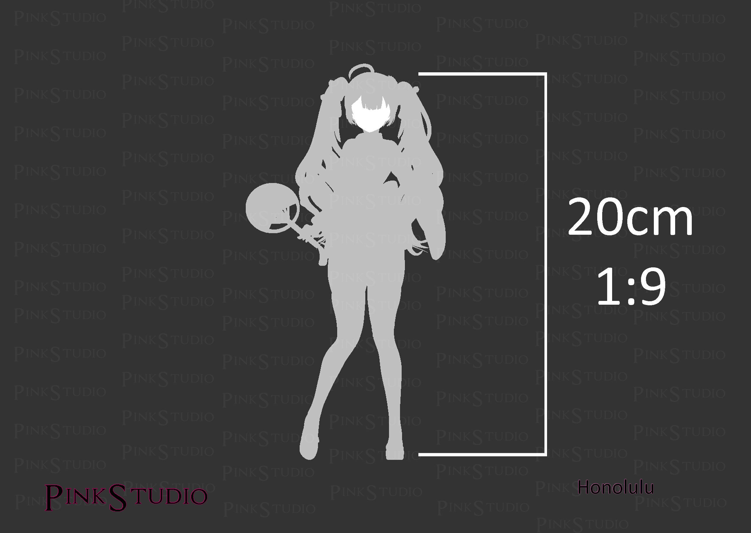 Azur lane - Honolulu 3D print model_13