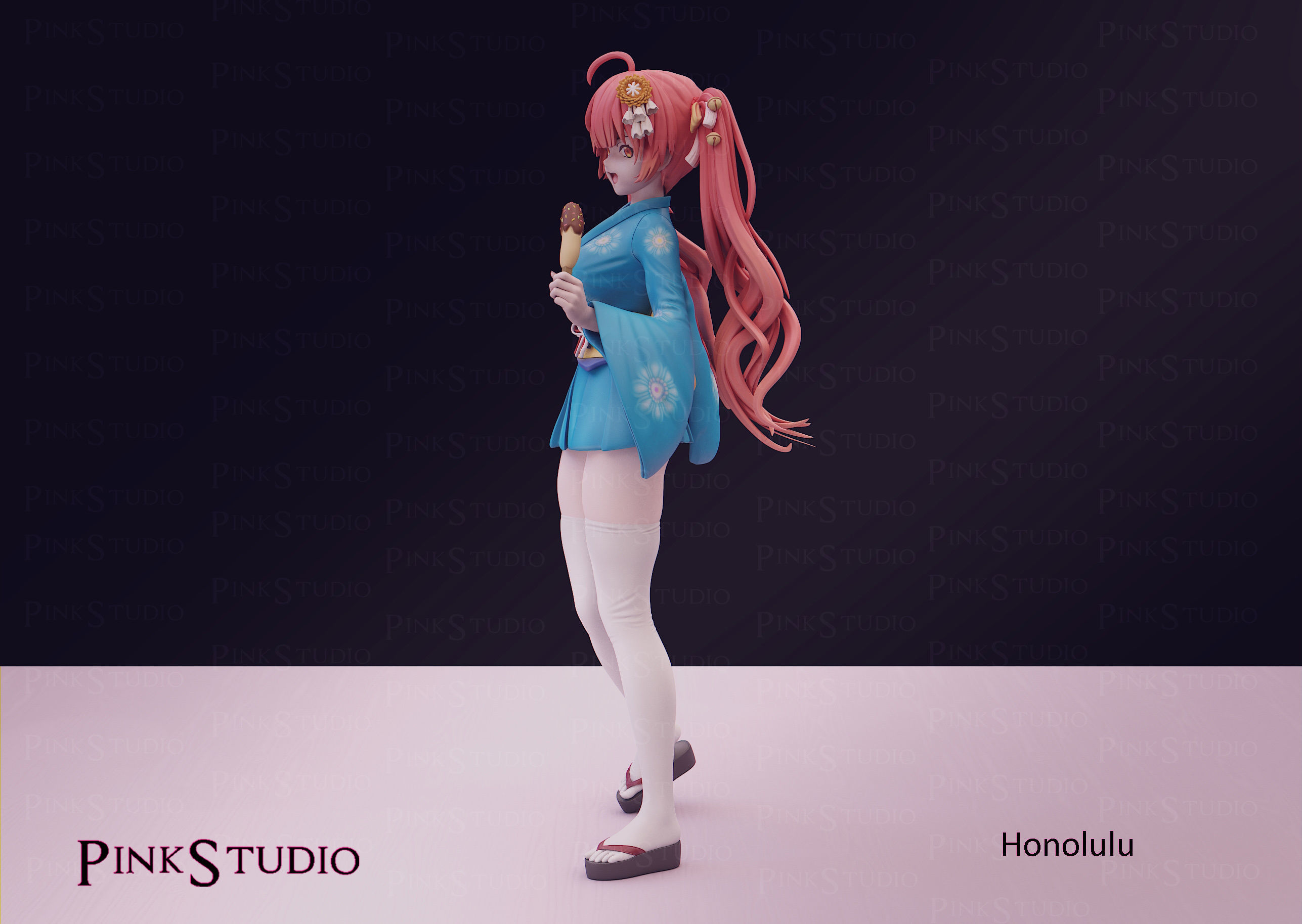 Azur lane - Honolulu 3D print model_8