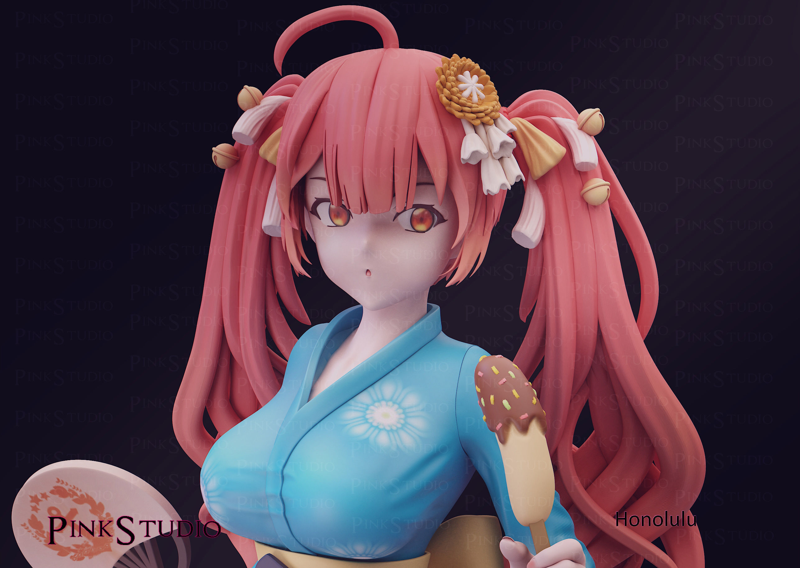 Azur lane - Honolulu 3D print model_12