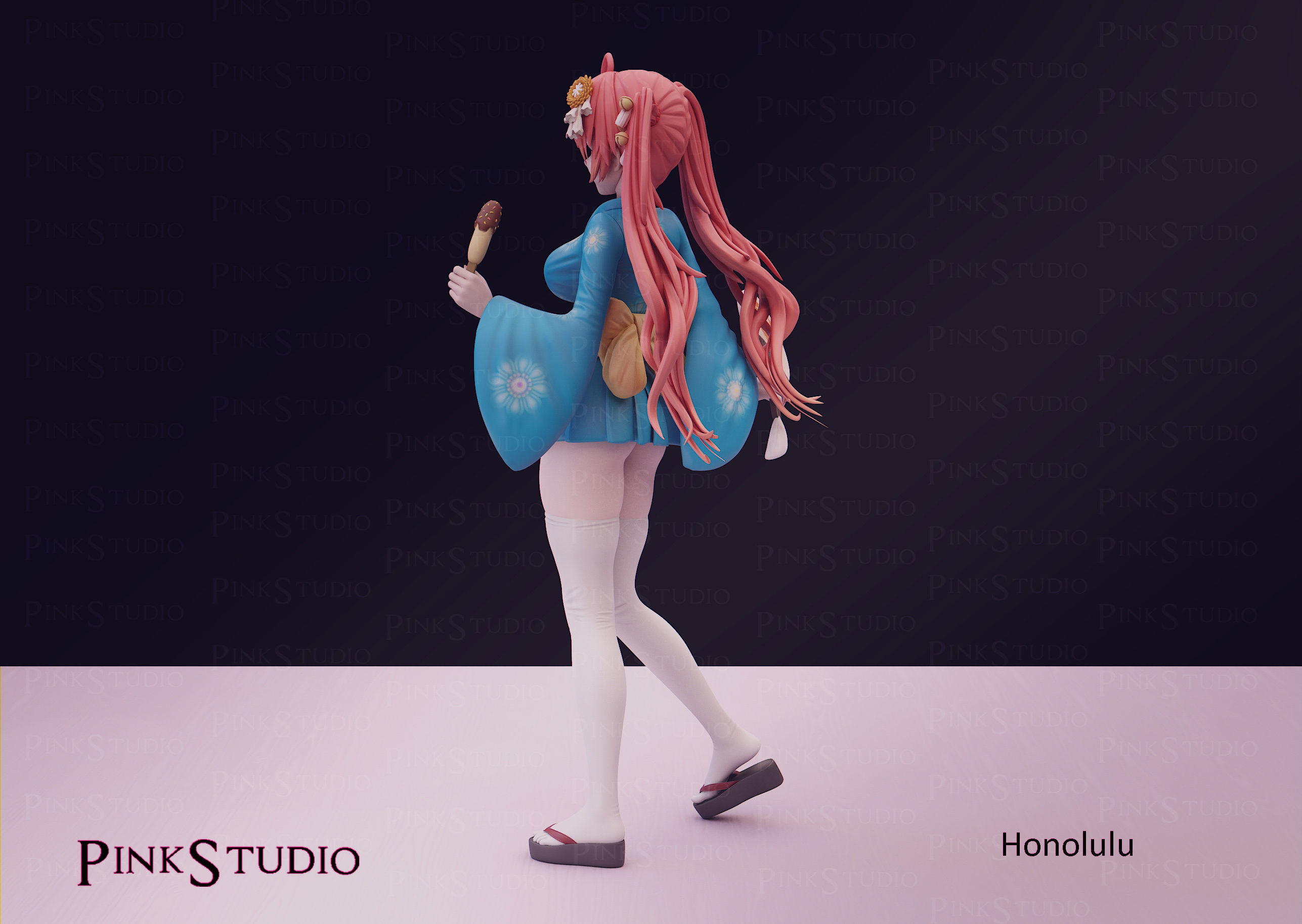 Azur lane - Honolulu 3D print model_7