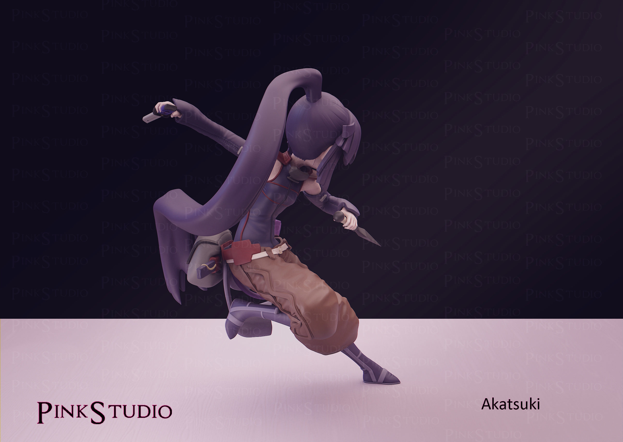Log Horizon - akatsuki 3D print model_8