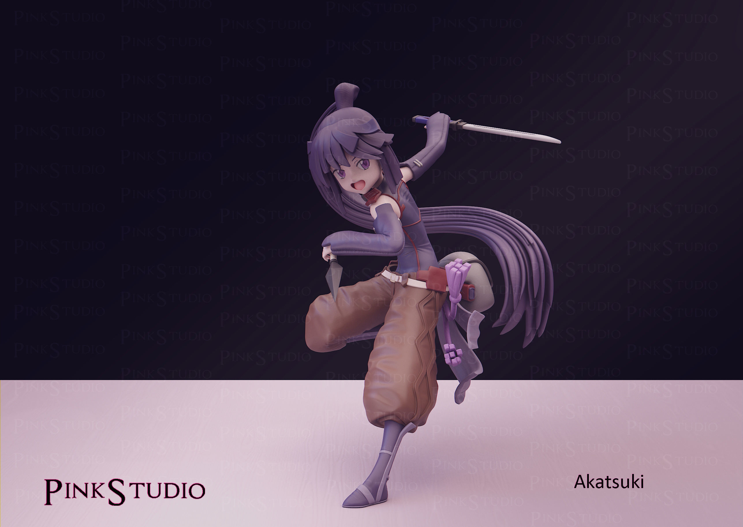 Log Horizon - akatsuki 3D print model_2