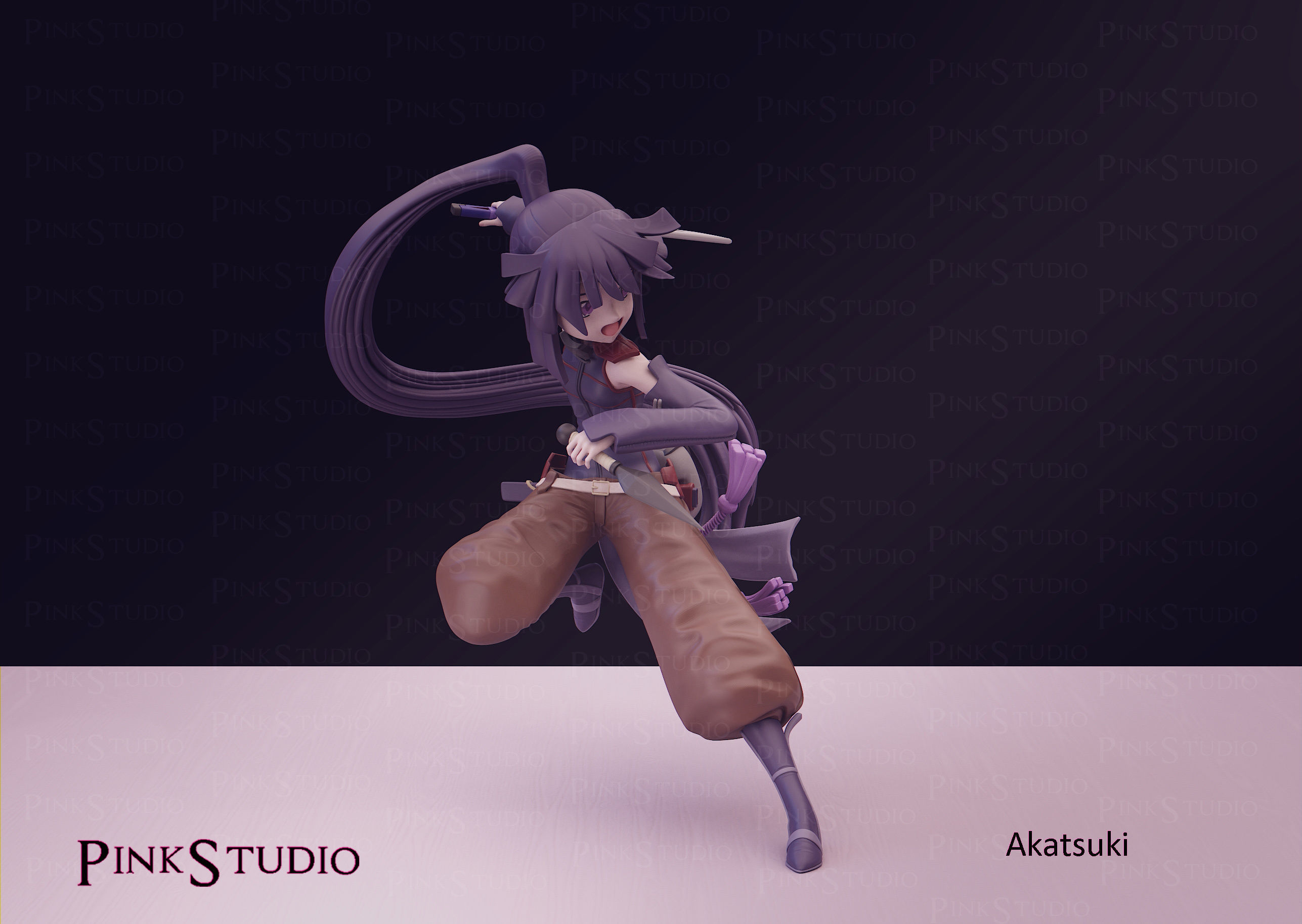 Log Horizon - akatsuki 3D print model_4