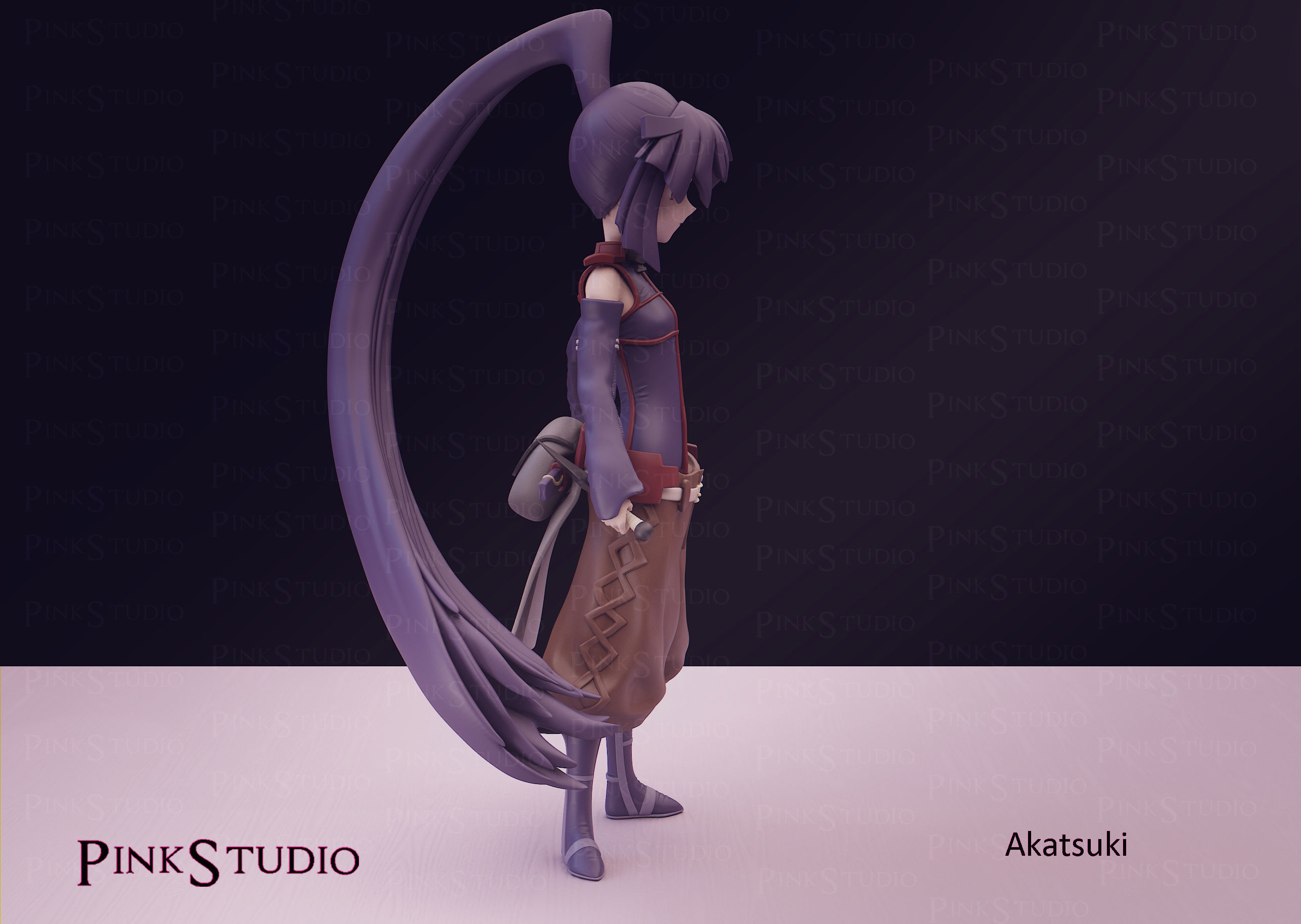 Log Horizon - akatsuki 3D print model_5
