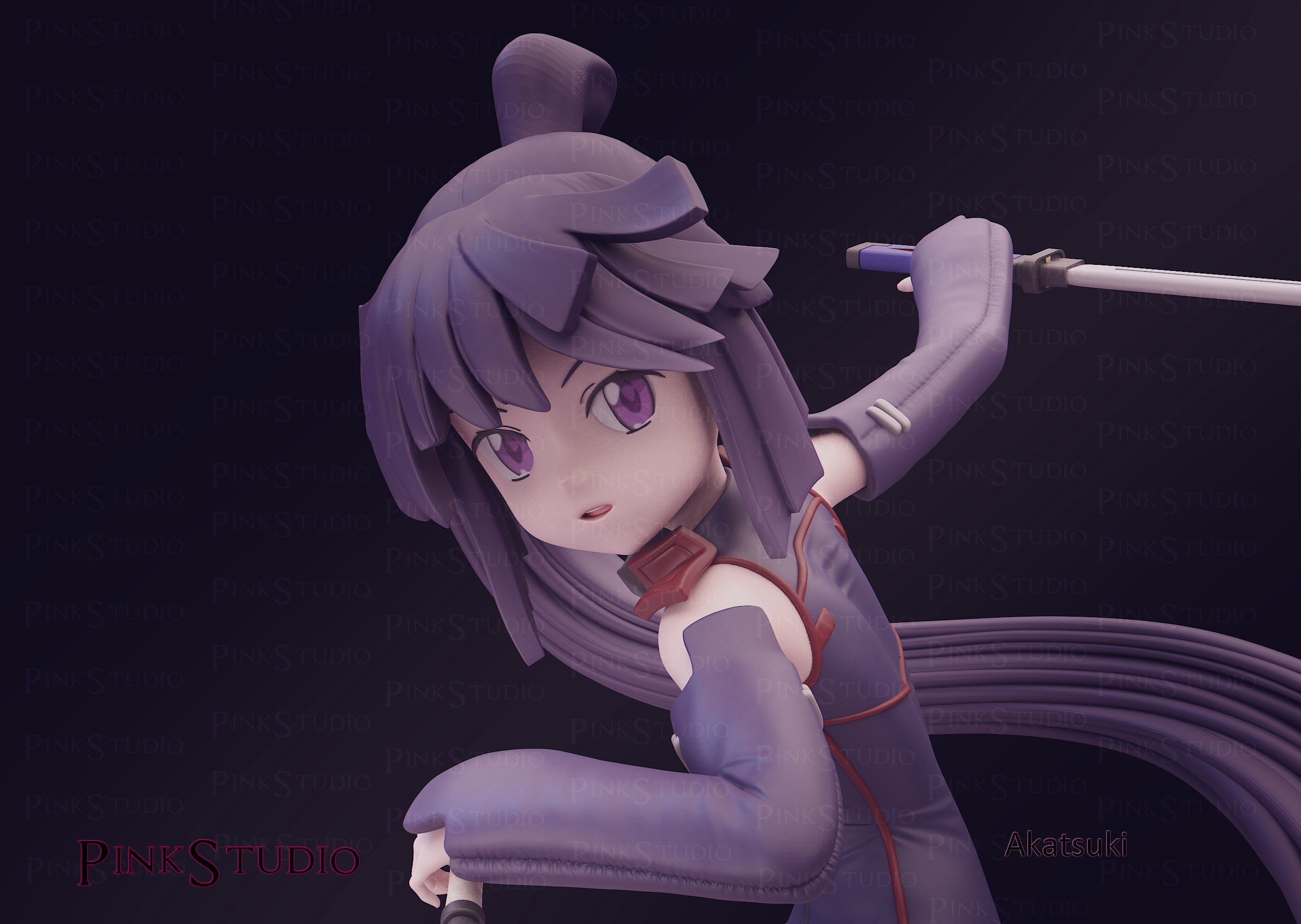 Log Horizon - akatsuki 3D print model_21