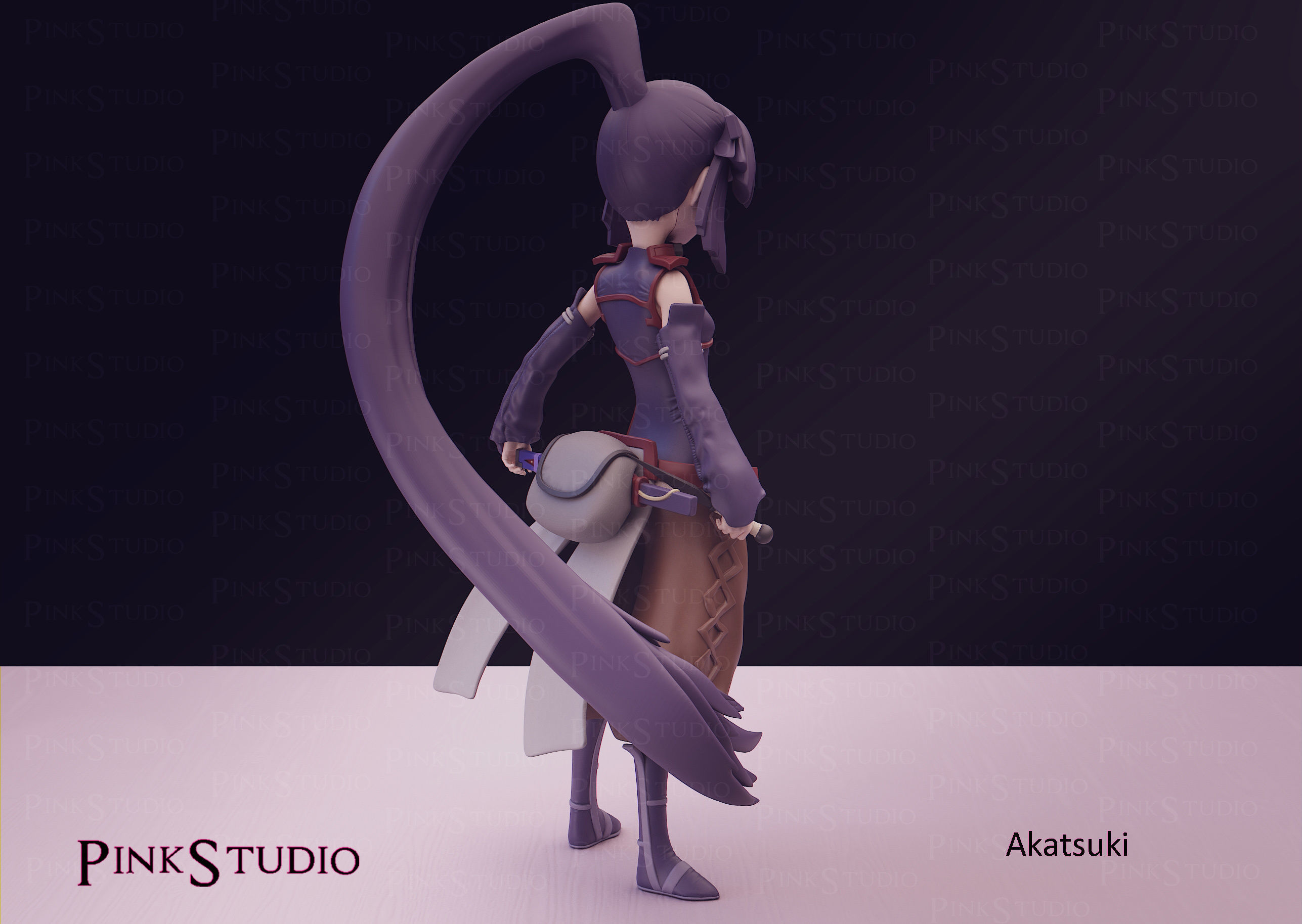 Log Horizon - akatsuki 3D print model_7