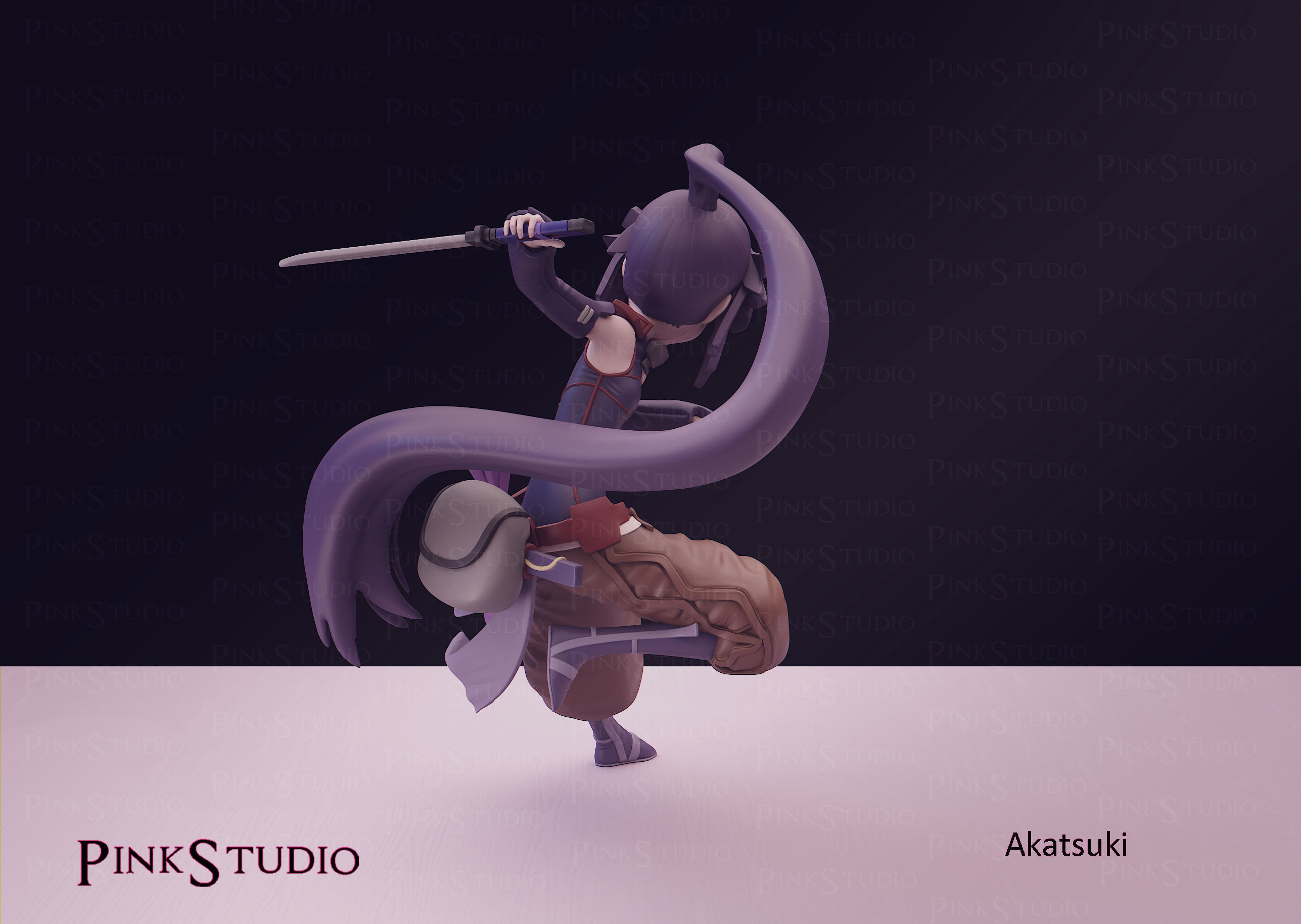 Log Horizon - akatsuki 3D print model_10