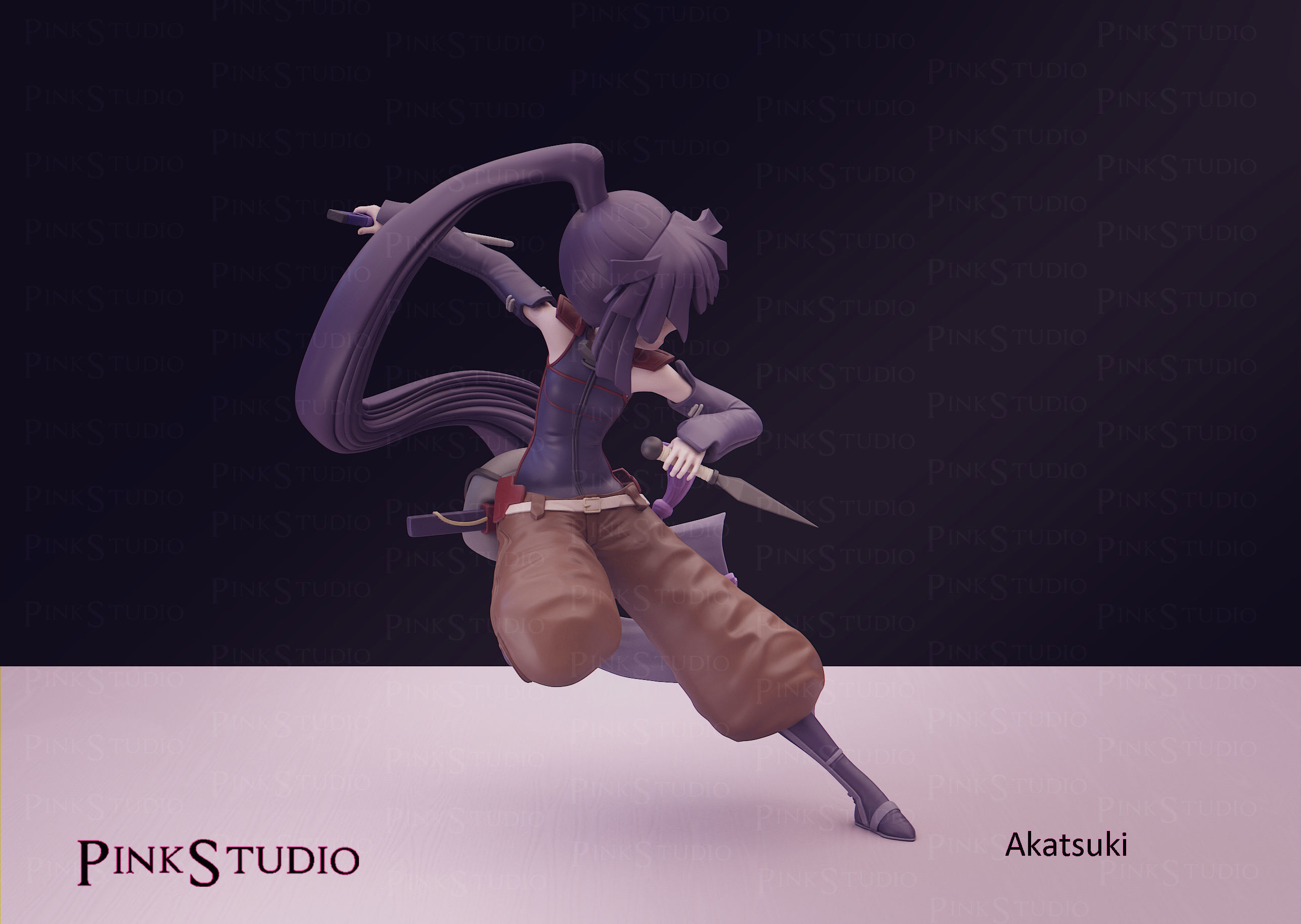 Log Horizon - akatsuki 3D print model_6
