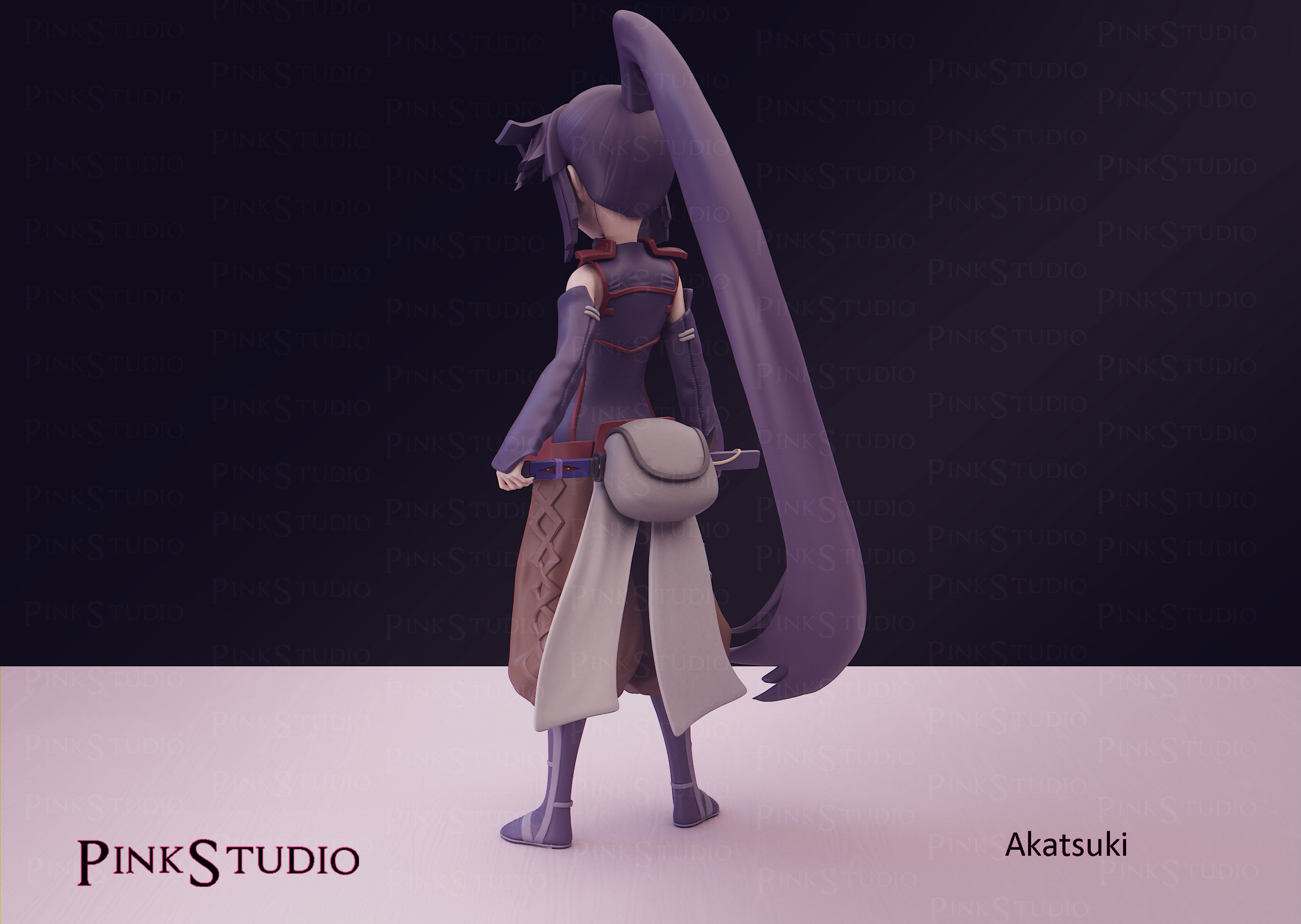 Log Horizon - akatsuki 3D print model_11