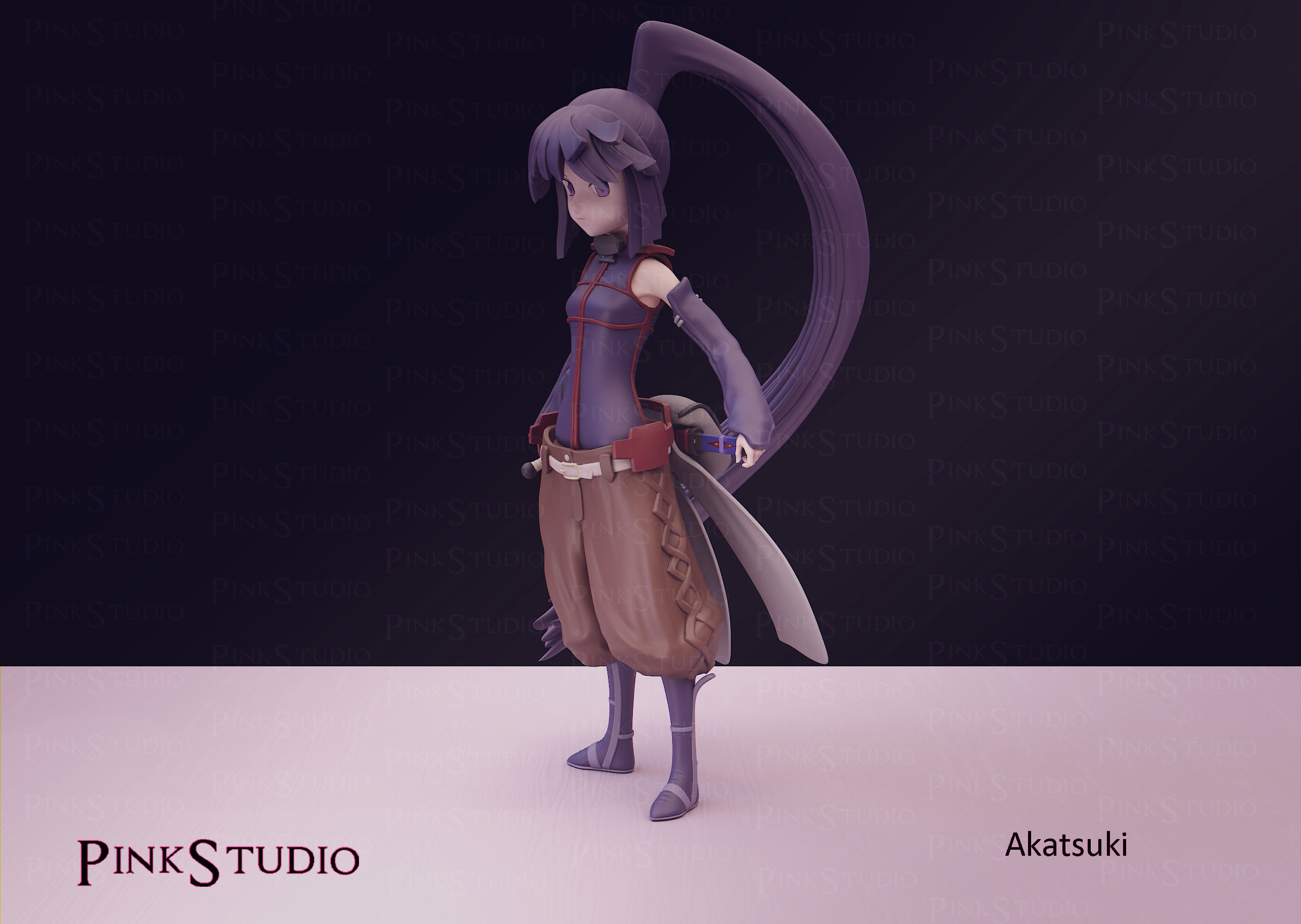 Log Horizon - akatsuki 3D print model_15