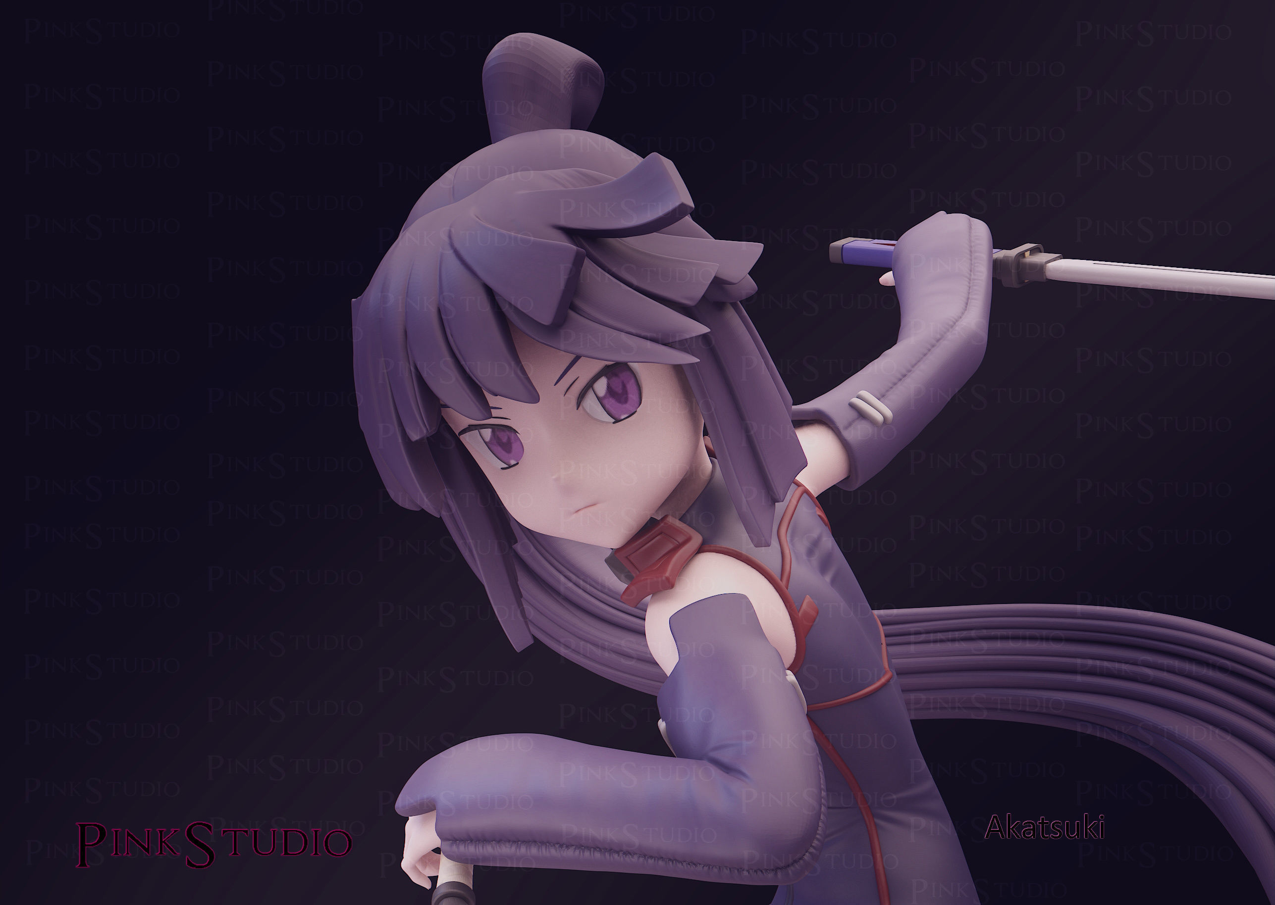 Log Horizon - akatsuki 3D print model_19