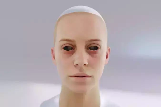 Kaya Scodelario 3D model