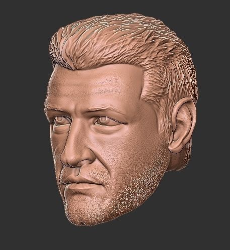 Star Wars Axe Woves Hot Toys Head 3D print model_1