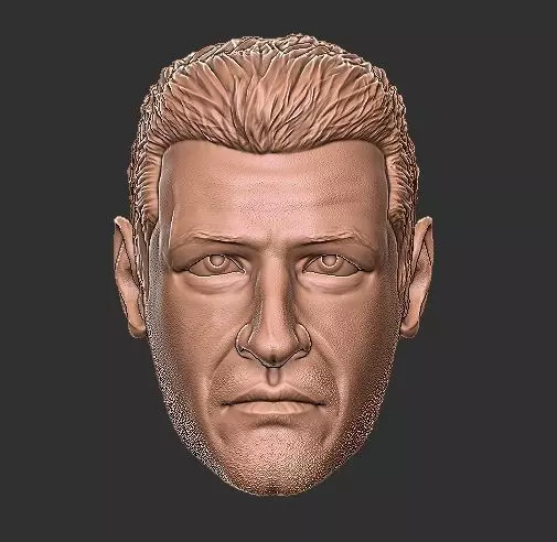 Star Wars Axe Woves Hot Toys Head 3D print model_0