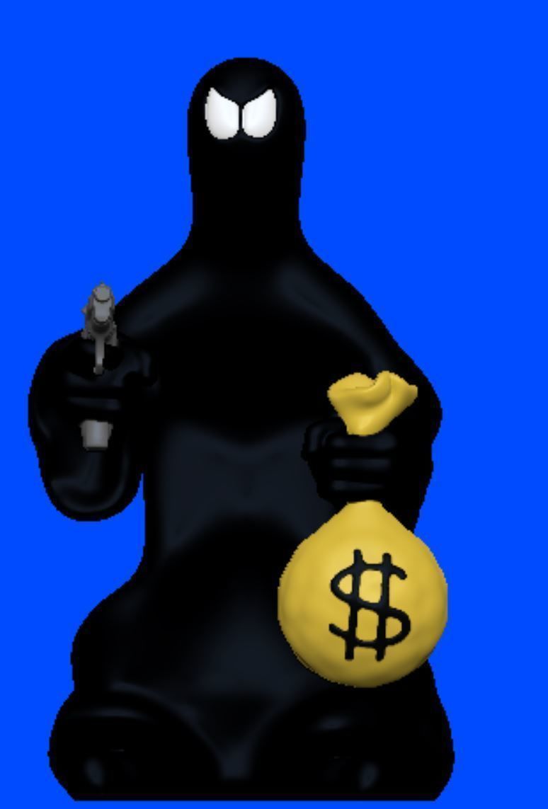 Phantom Blot Disney 3D print model_2