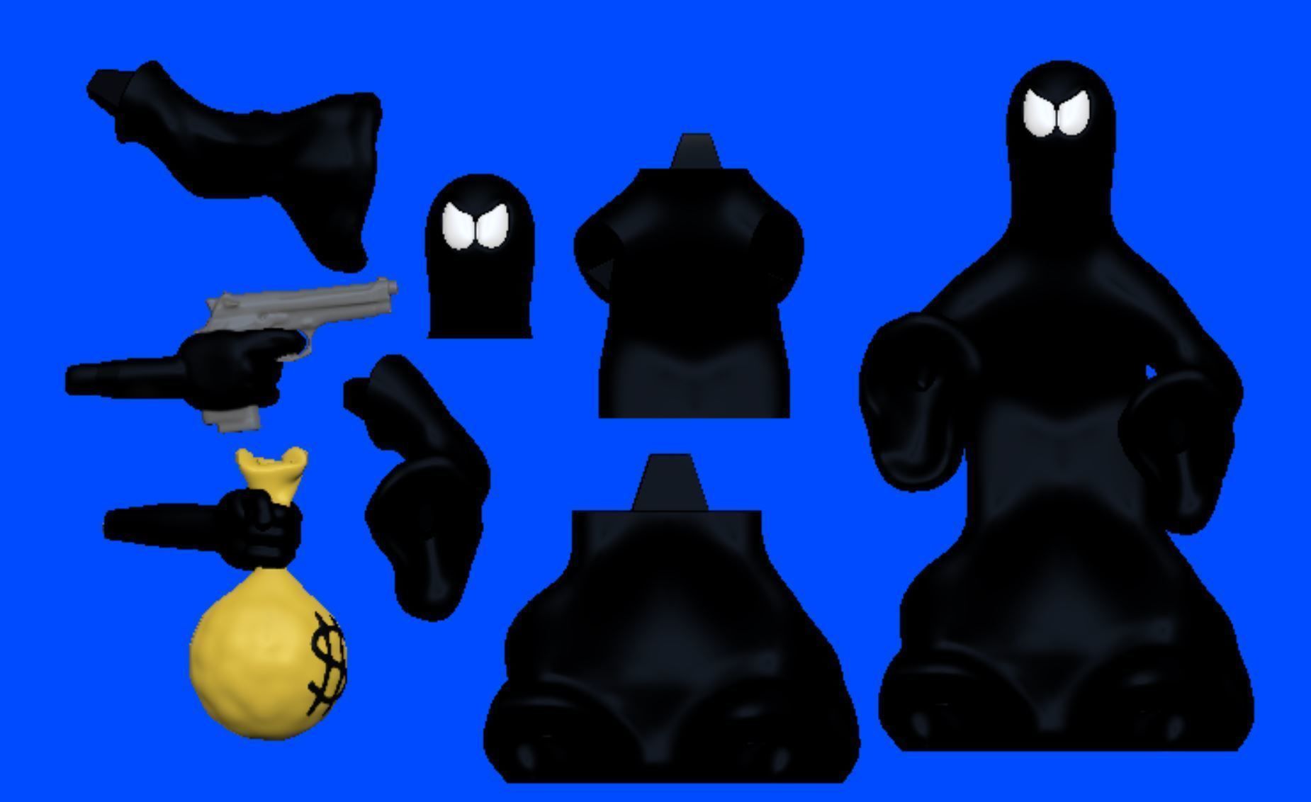 Phantom Blot Disney 3D print model_3