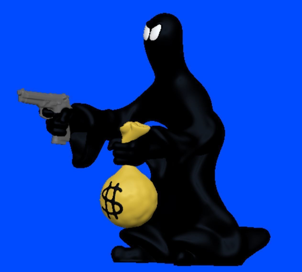 Phantom Blot Disney 3D print model_1