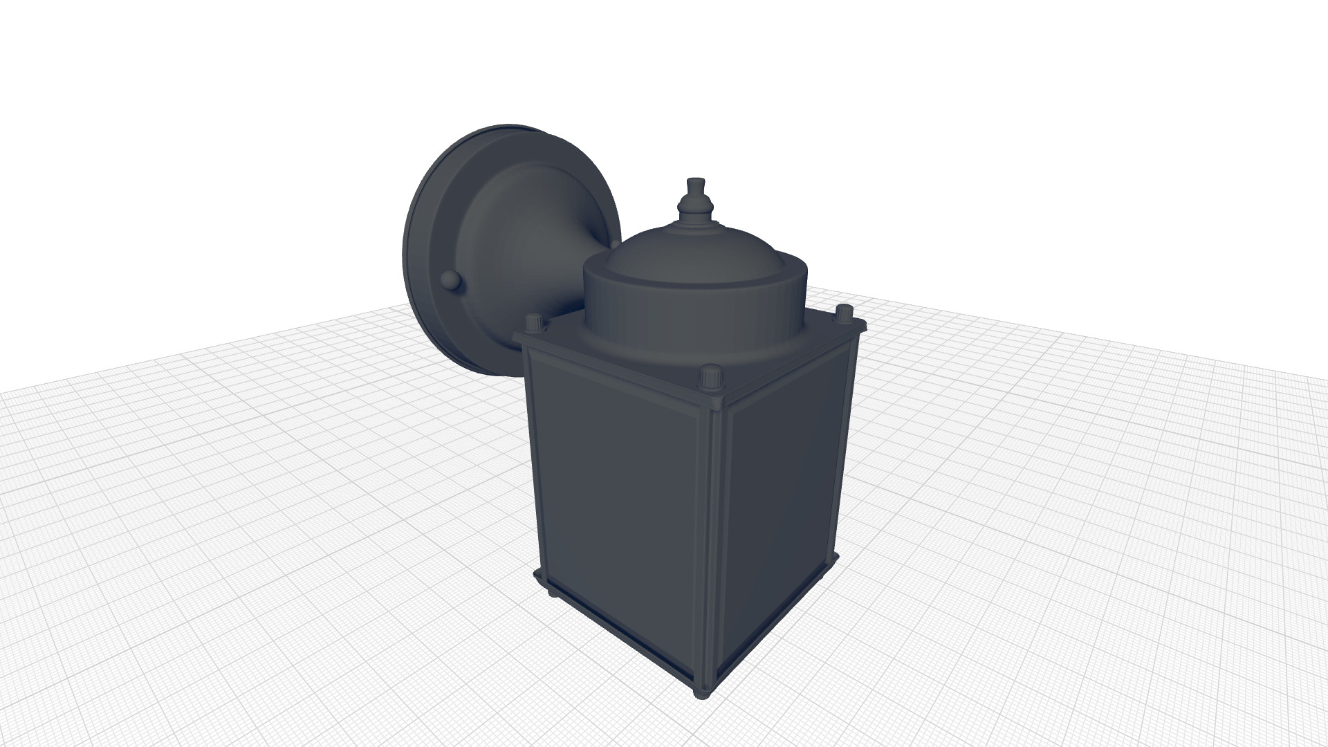 Noriko Wall Light 3D model_4