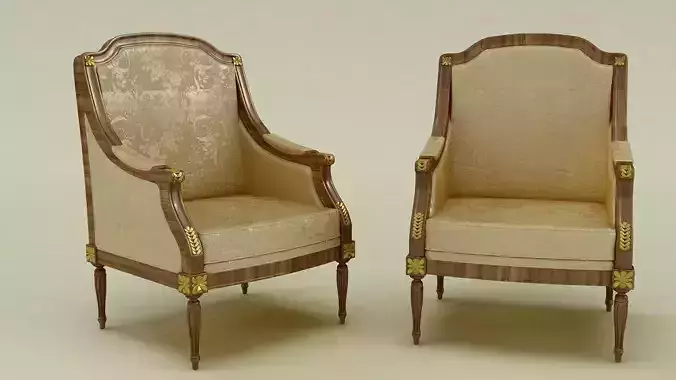 baroque throne Armchair 