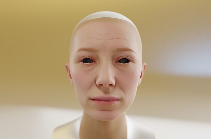 Cate Blanchett 3D model