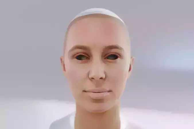Kim Kardashian 3D model