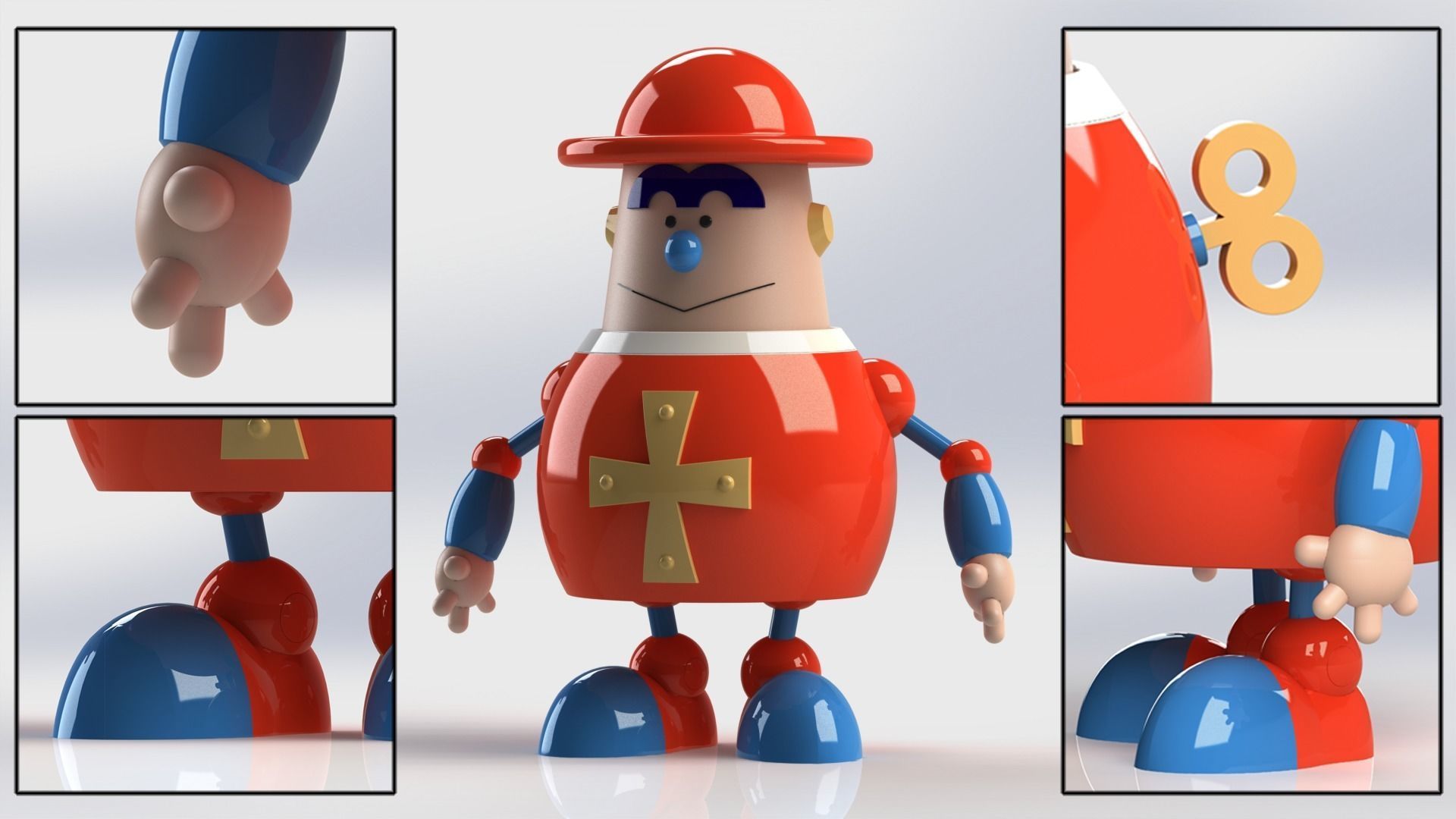 Superbook Gizmo Classic 3D model_4