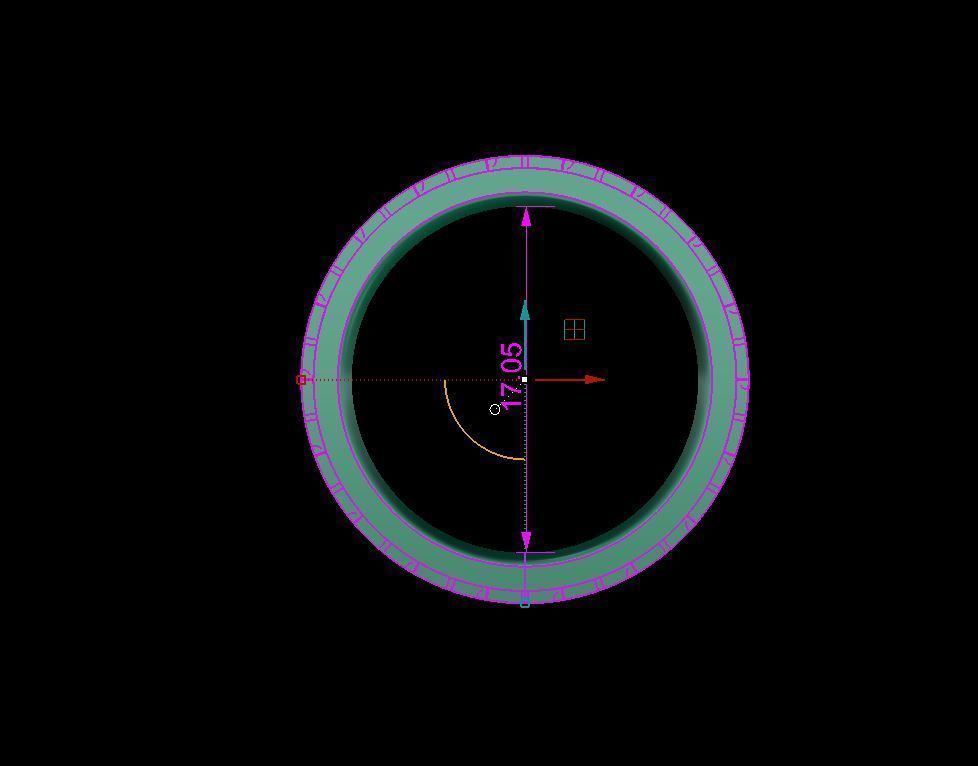 Ring Girl 3D print model_7