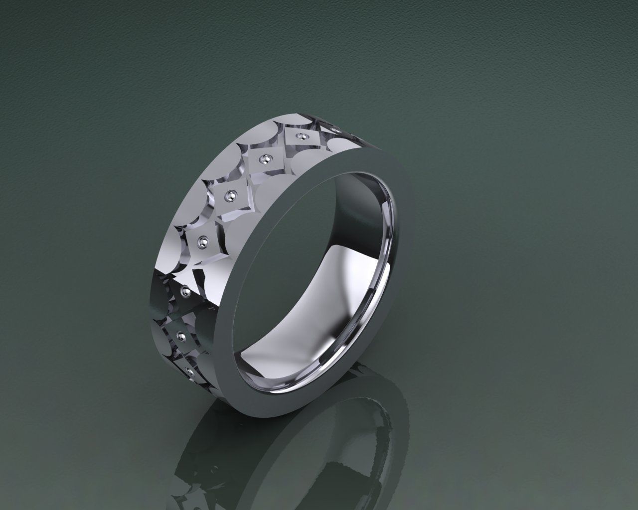 Ring Girl 3D print model_3