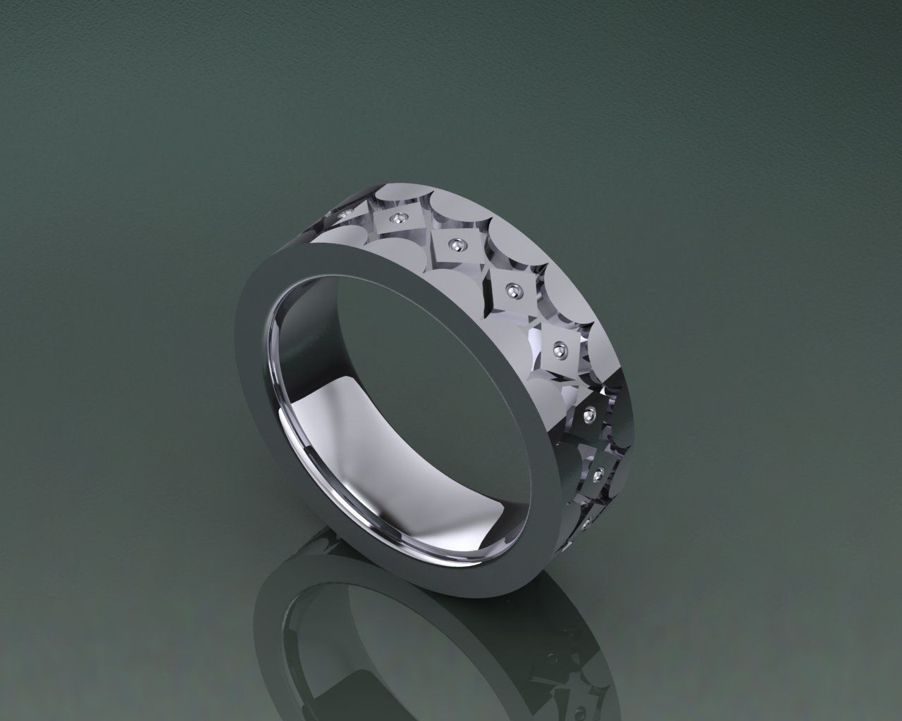 Ring Girl 3D print model_4