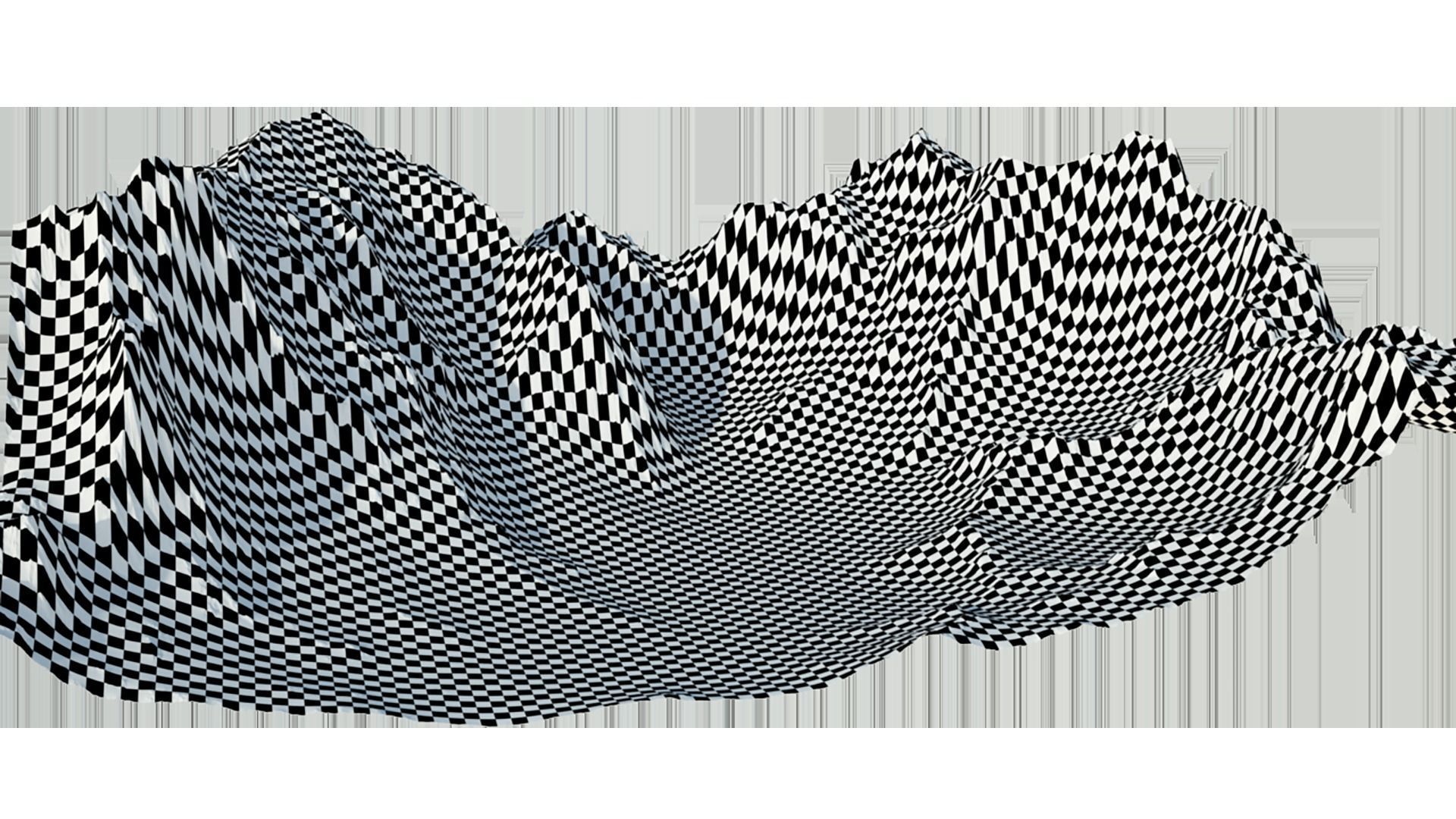 Snowy Mountain 3D model_4