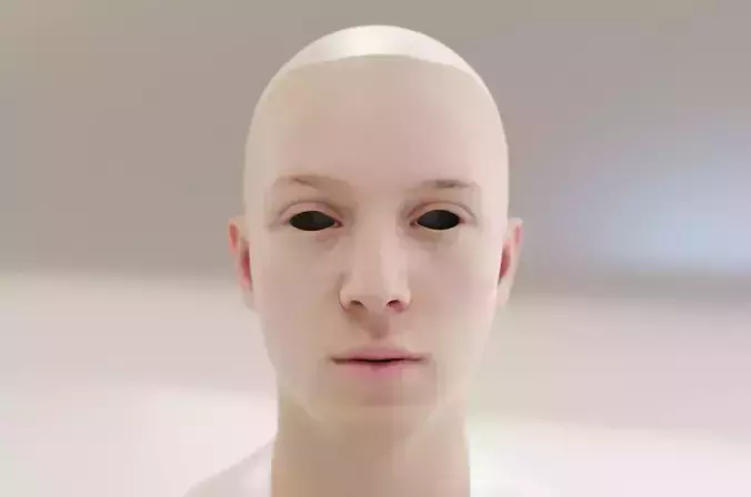 young and attractive human