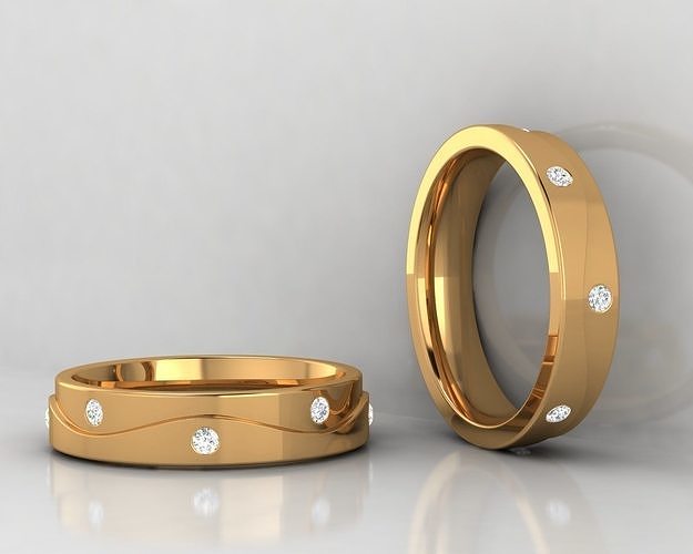 Rings  3D print model