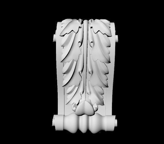 pilaster 3D model_5