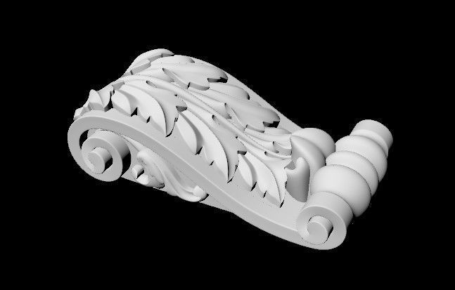 pilaster 3D model_4