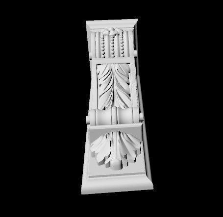 pilaster 3D model_4