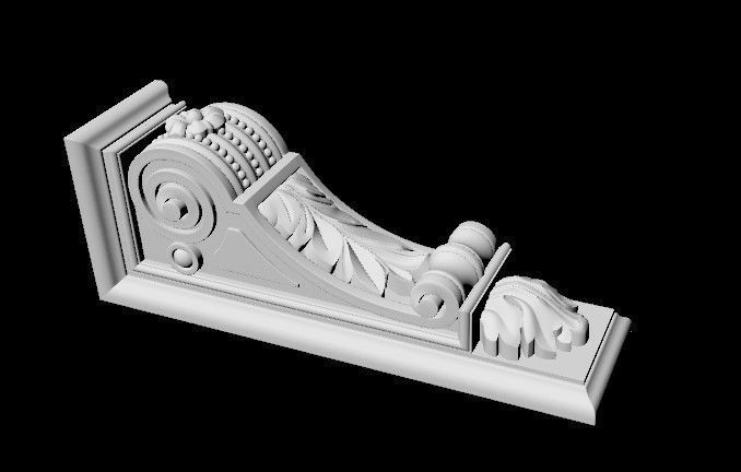 pilaster 3D model_2
