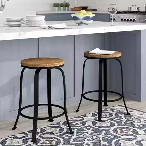 Fortville Swivel Counter Stool 